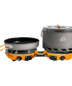 Jetboil Genesis Basecamp Backpacking and Camping Stove Cooking System with Camping Cookware