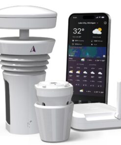 WeatherFlow Tempest Weather Station Wireless Wind Meter Rain Gauge Forecasts App Alexa