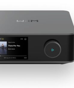 WiiM Amp Ultra Streaming Amplifier 100W ESS DAC Dual TI Amps RoomFit EQ HDMI ARC Optical RCA Inputs
