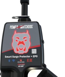 Power Watchdog PWD50EPOW Smart RV Surge Protector 50 Amp WiFi Bluetooth Voltage Amperage Wattage Monitor