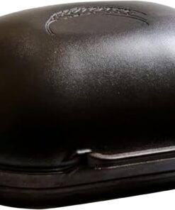 Challenger Cast Iron Bread Pan with Lid Pre-Seasoned Loaf Pan Oven Safe