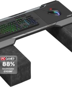 Couchmaster CYCON³ Horizonlight Ergonomic Gaming Lap Desk USB Hub Compatible with Keyboards Mouse Consoles