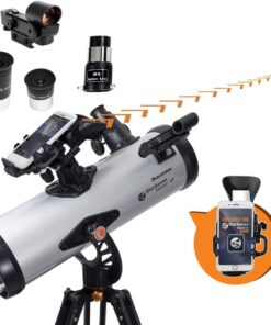 Celestron StarSense Explorer LT 114AZ Telescope 114mm Newtonian Reflector Smartphone Dock StarSense App
