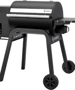 Brisk It Zelos-450 Electric Wood Pellet Grill Smoker Smart WiFi 450 sq in Cooking Area PID Control