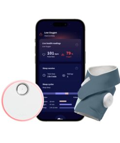 Owlet Dream Sock Smart Baby Monitor Track Pulse Oxygen Notifications FDA Cleared