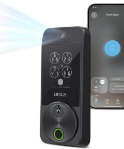 Lockly Visage Zeno Smart Lock Facial Recognition Fingerprint Wi-Fi Deadbolt Apple Home Key
