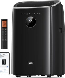 DREO Portable Air Conditioner 8000 BTU Smart AC Unit Quiet APP Voice Remote