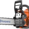 Husqvarna 130 Gas Chainsaw 38cc 2HP 2-Cycle X-Torq Engine 16 Inch Automatic Oiler for Wood Cutting Tree Pruning