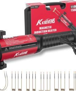 Induction Heater Bolt Removal 1500W 110V Handheld Magnetic Tool with 12 Coils