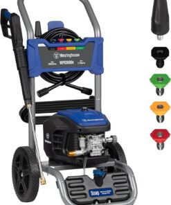 Westinghouse WPX3000e Electric Pressure Washer 3000 PSI 1.76 GPM Induction Motor Soap Tank Spray Gun Wand
