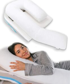MedCline Shoulder Relief System Bed Wedge Pillow Therapeutic Body Pillow Inclined Sleep Position Arm Pocket