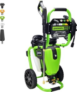 Greenworks Pro Brushless Electric Pressure Washer 3000 PSI 2.0 GPM CSA Certified Steel Frame