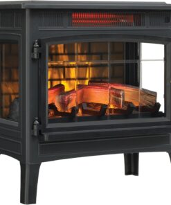 duraflame Freestanding Electric Fireplace Stove Heater with 3D Flame Effect