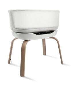 Graco SmartSense Baby Bassinet Smart Soothing Bassinet Detects Responds to Cries for Newborns up to 6 Months