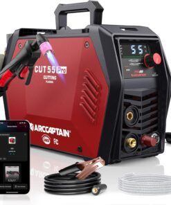 ARCCAPTAIN iControl CUT55 Pro Plasma Cutter 55A Non-Touch Pilot Arc 120V 240V APP Control LED Display