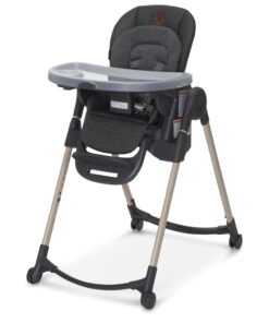 Maxi-Cosi Minla 6-in-1 High Chair Portable Foldable Adjustable Recline EcoCare Fabric