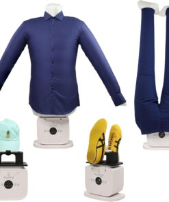 BELLAIRON Automatic Hot Air Garment Dryer and Iron Hands-Free Wrinkle Remover