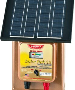 Parmak Magnum Solar-Pak 12 Electric Fence Charger 12V Battery Operated 30 Mile Range MAG12-SP