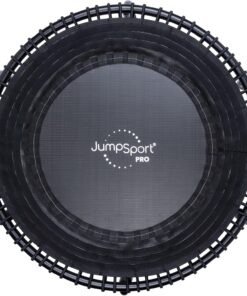JumpSport 350 PRO Fitness Trampoline Cardio Workout Adjustable Bungees Home Gym Equipment